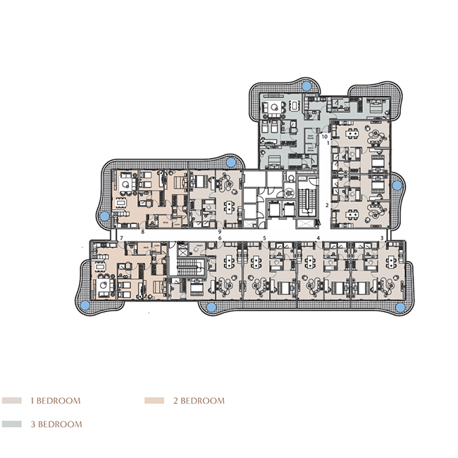 Beach-Walk-1, 2, 3-BR